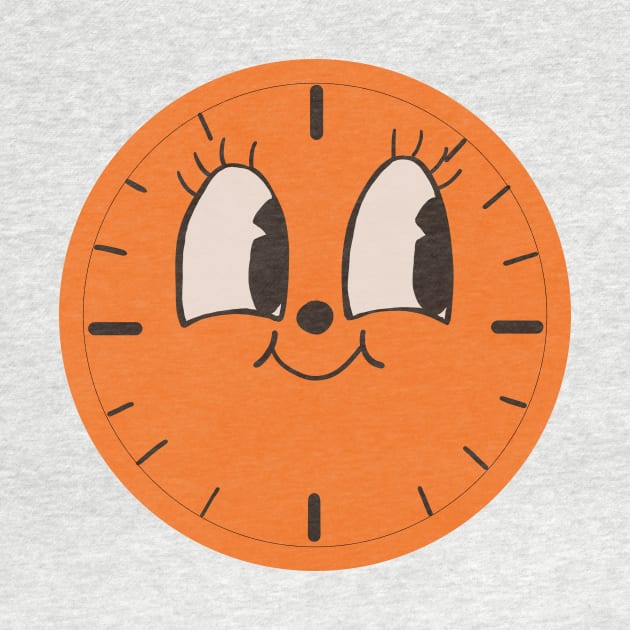 Miss Minutes cute clock face by Keniixx